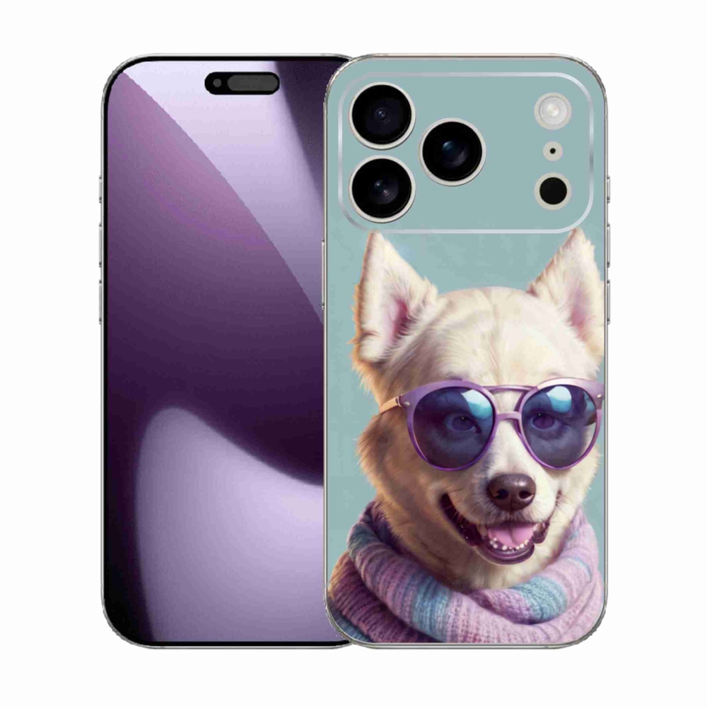 Gelový kryt mmCase na iPhone 17 Pro - stylový německý špic