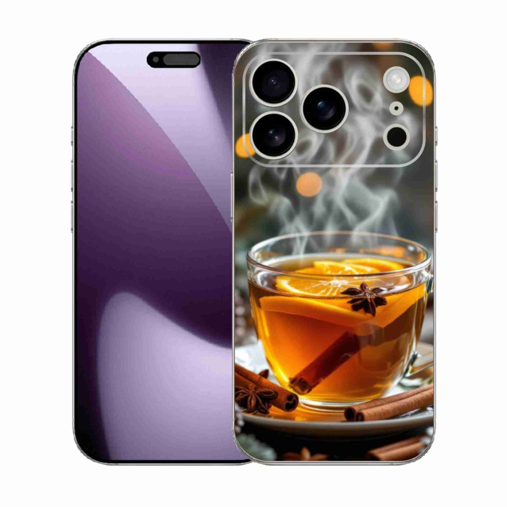 Gelový kryt mmCase na iPhone 17 Pro - vánoční punč