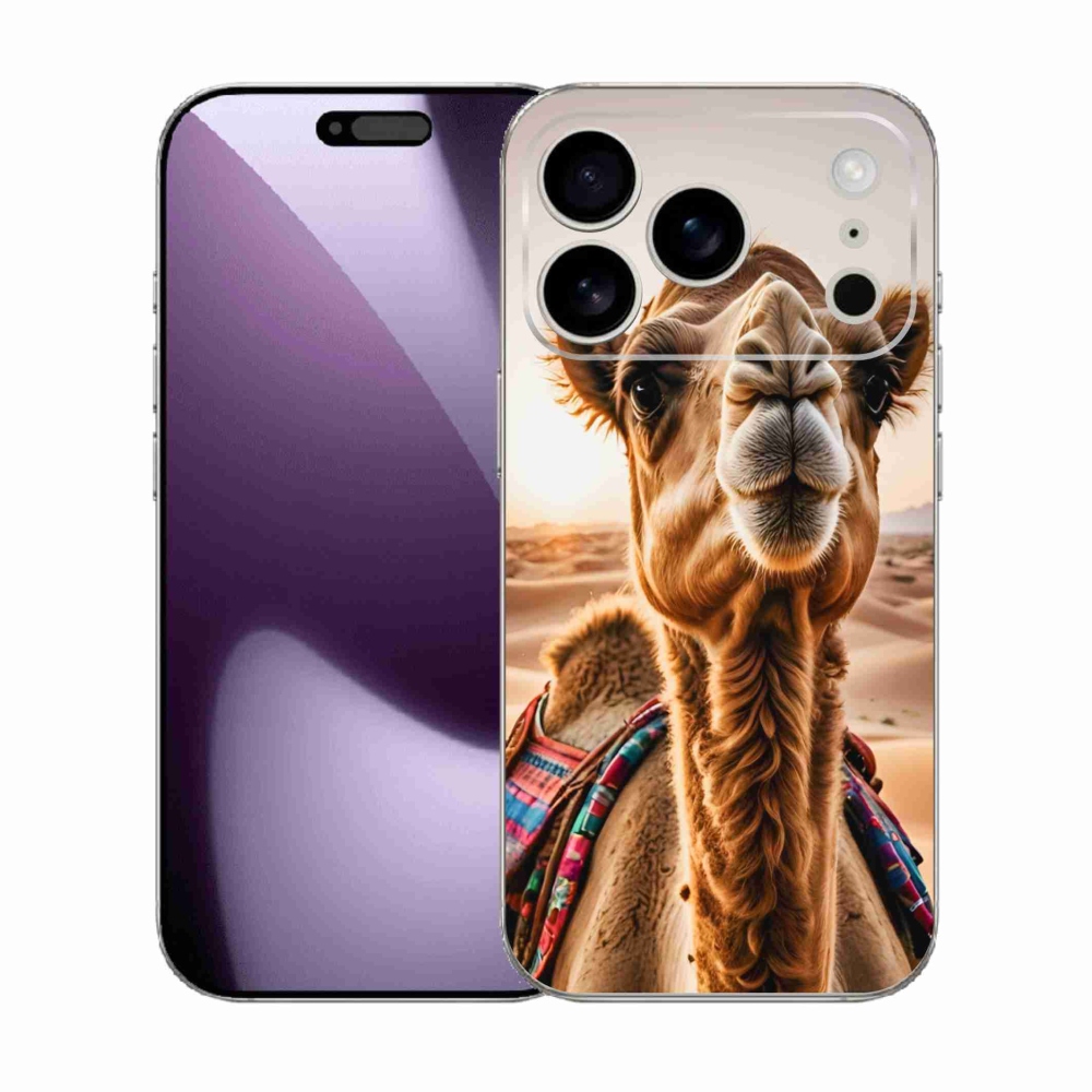 Gelový kryt mmCase na iPhone 17 Pro - velbloud