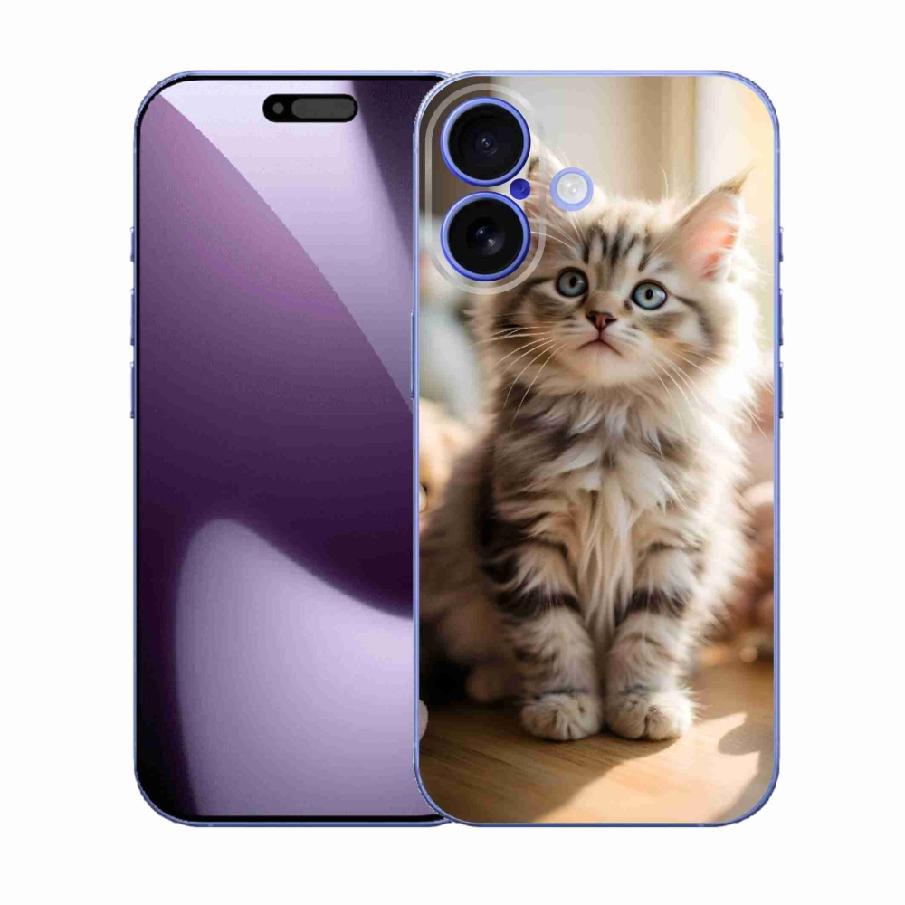 Gelový kryt mmCase na iPhone 17 - roztomilé kotě 10