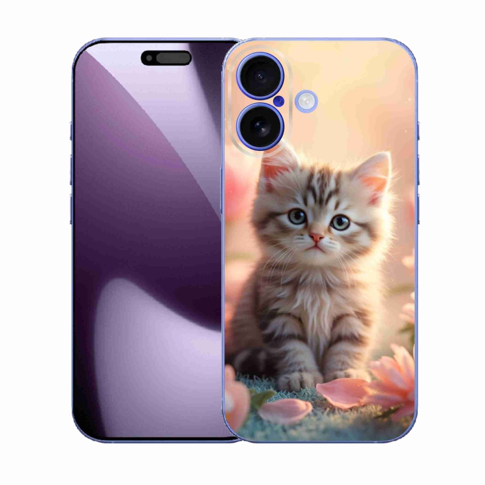 Gelový kryt mmCase na iPhone 17 - roztomilé kotě 8