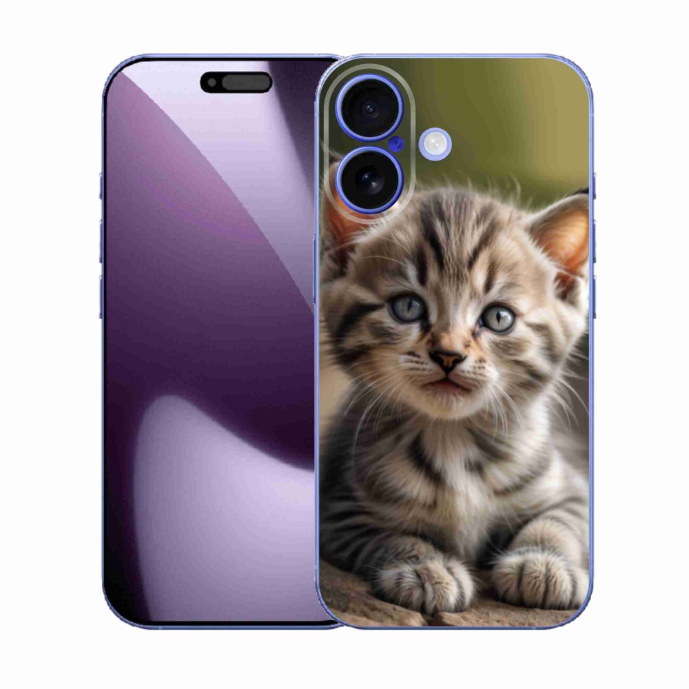 Gelový kryt mmCase na iPhone 17 - roztomilé kotě 9