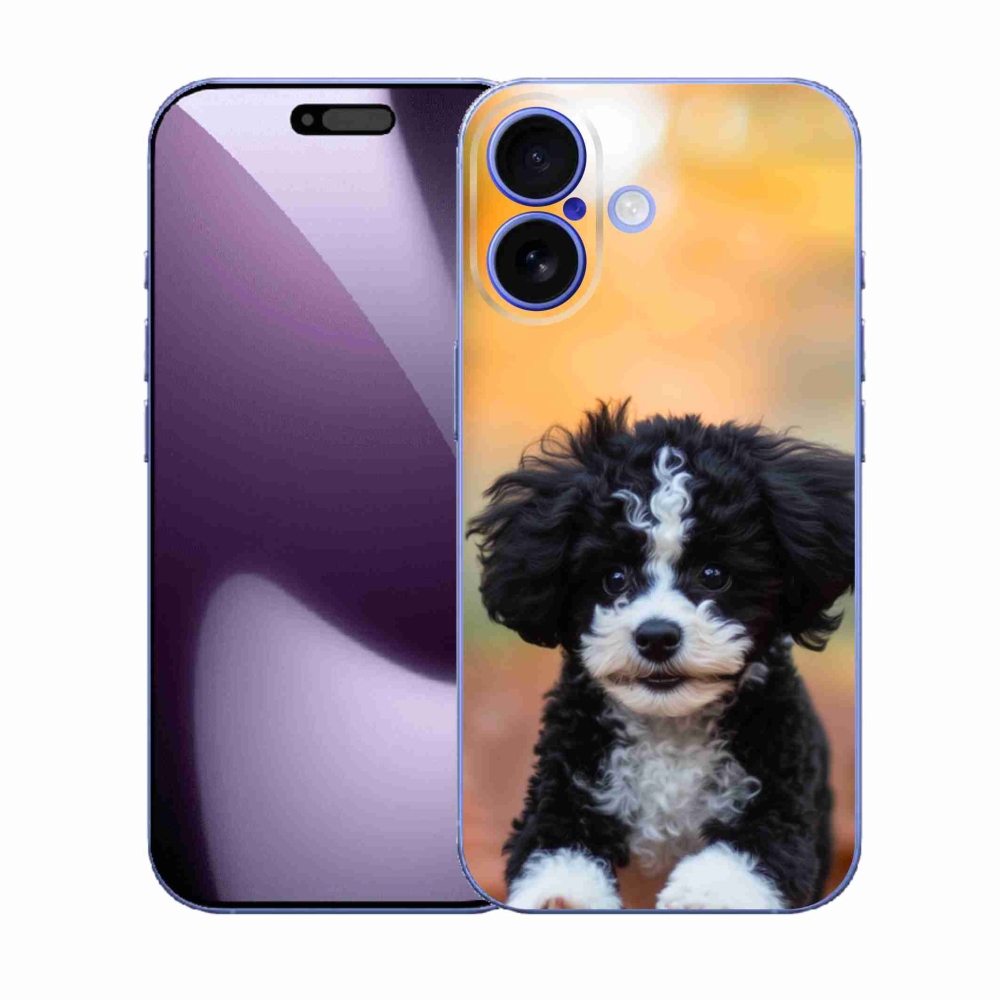 Gelový kryt mmCase na iPhone 17 - roztomilé štěně 2