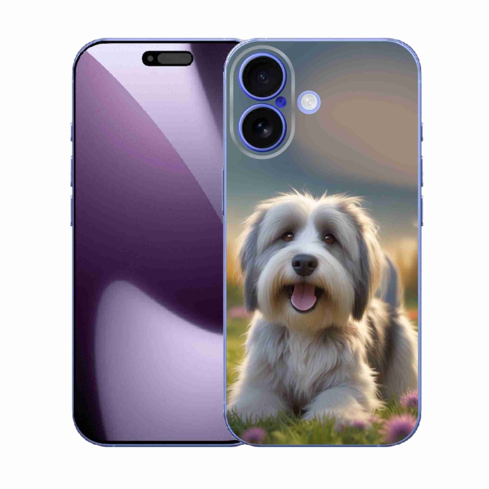 Gelový kryt mmCase na iPhone 17 - roztomilý havanský psík