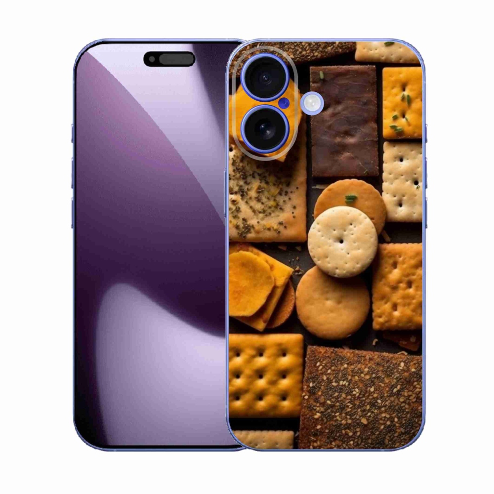 Gelový kryt mmCase na iPhone 17 - sušenky