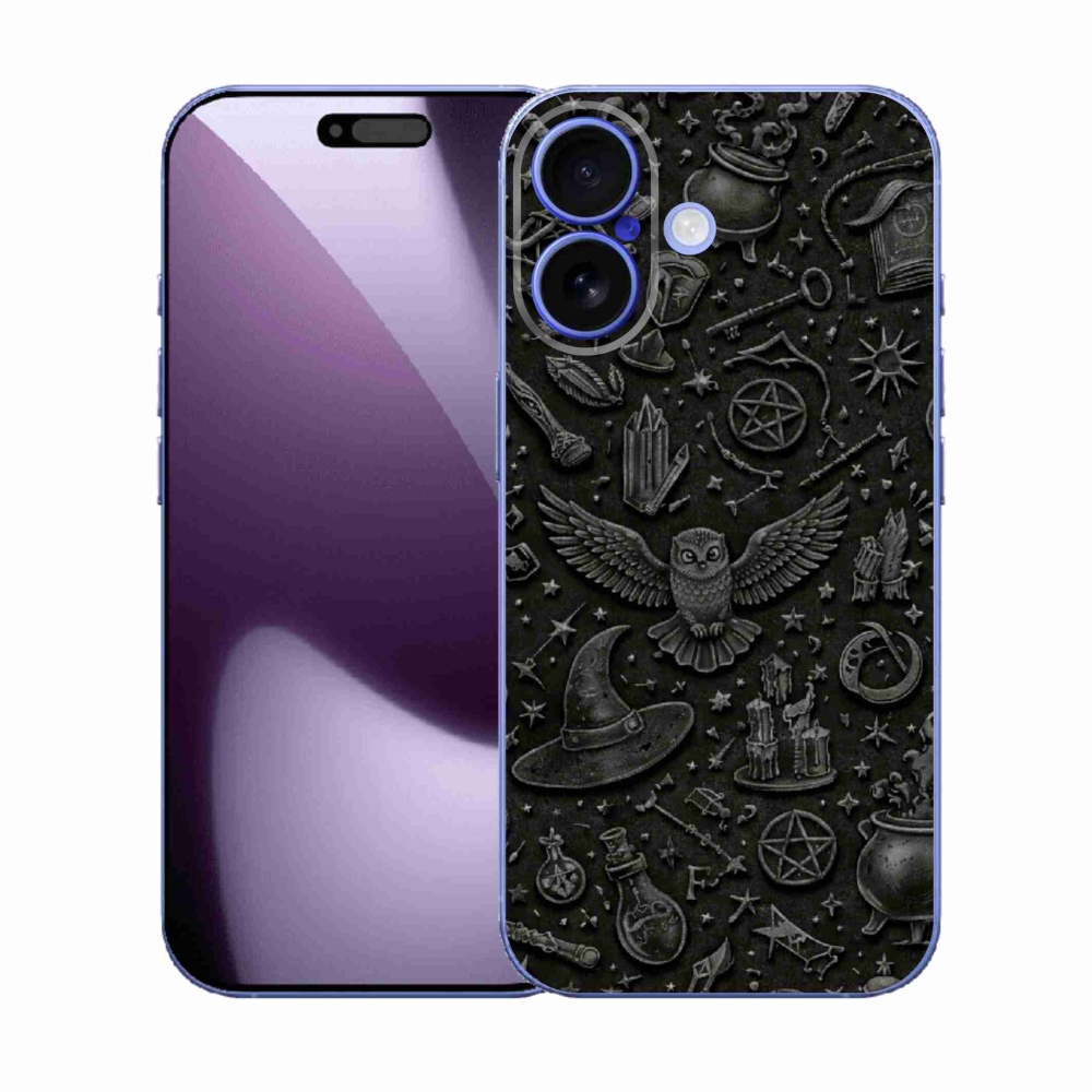 Gelový kryt mmCase na iPhone 17 - tmavý magický svět