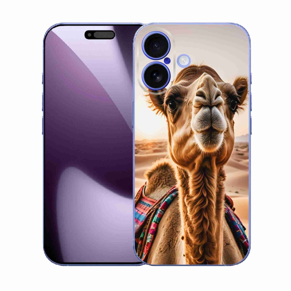 Gelový kryt mmCase na iPhone 17 - velbloud