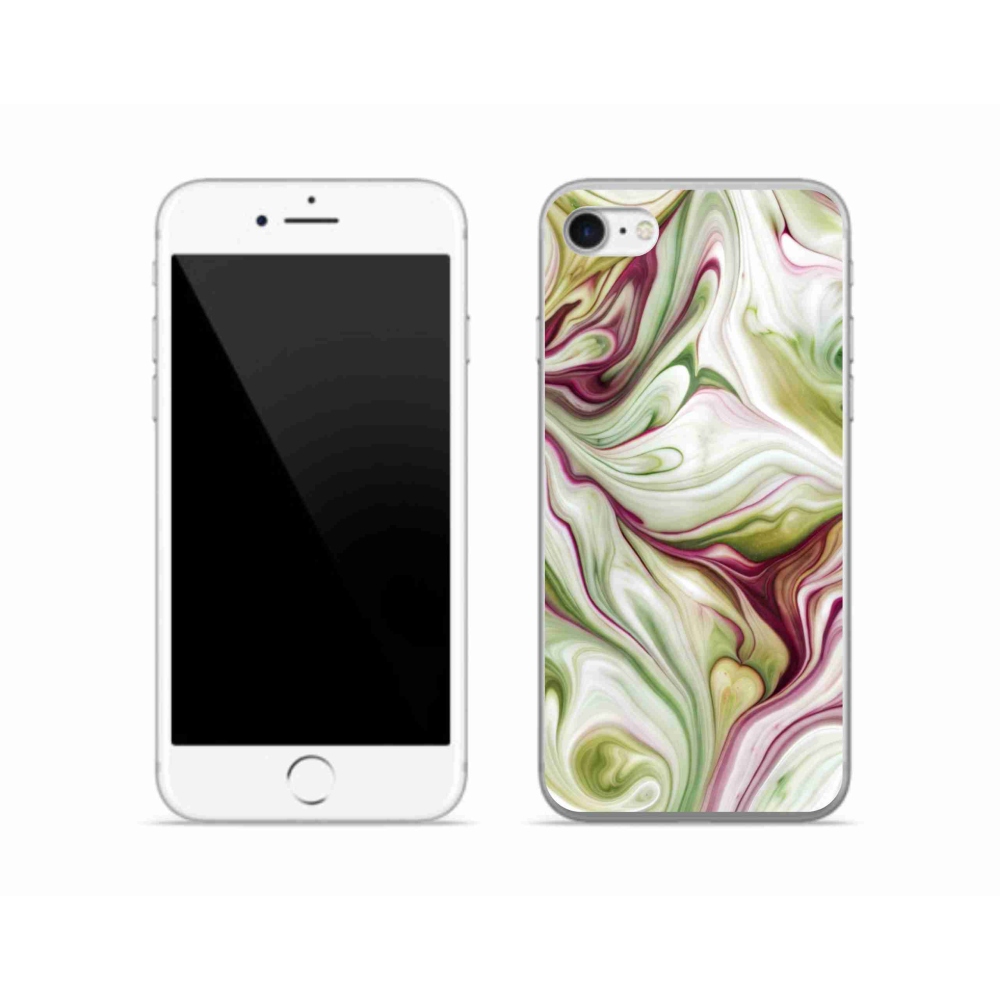 Gelový kryt mmCase na iPhone SE (2020) - abstraktní motiv 36