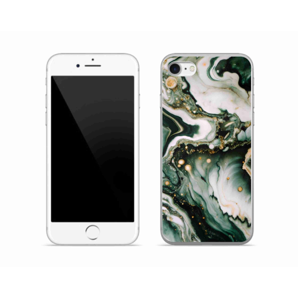 Gelový kryt mmCase na iPhone SE (2020) - abstraktní motiv 38