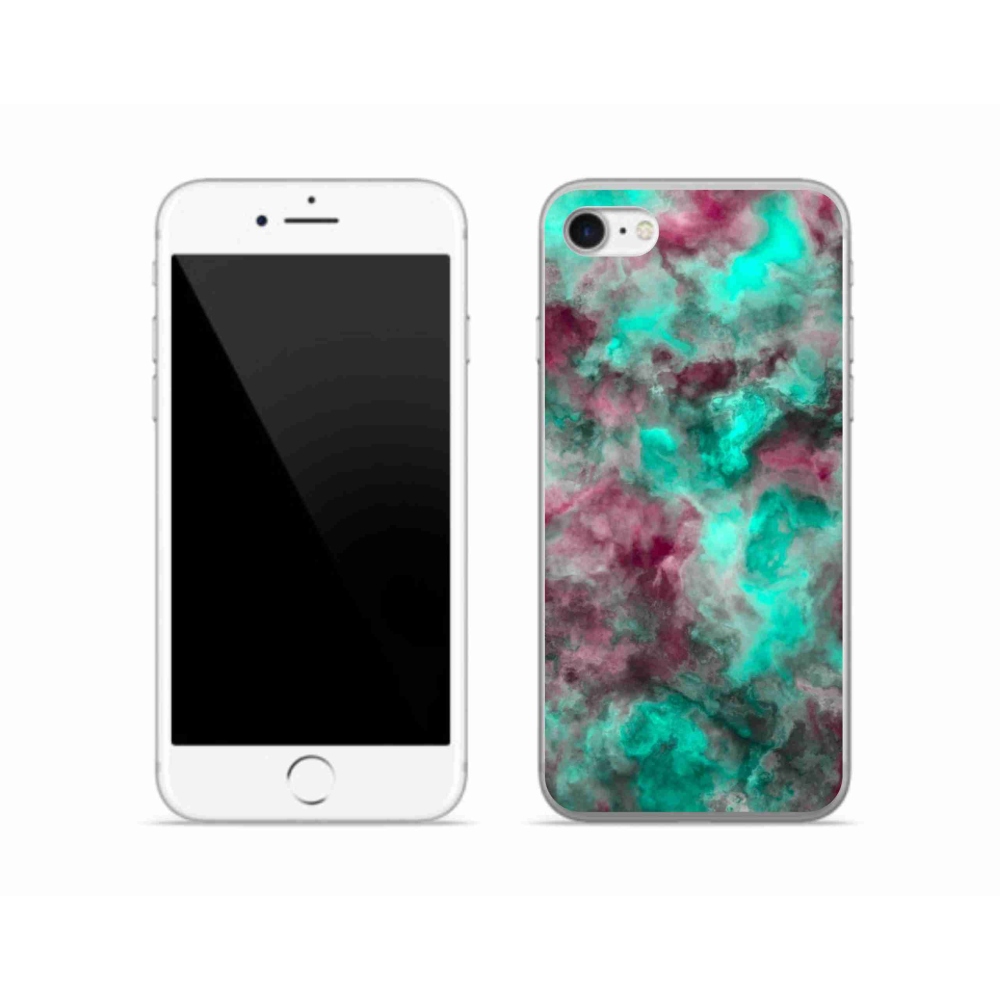 Gelový kryt mmCase na iPhone SE (2020) - abstraktní motiv 39