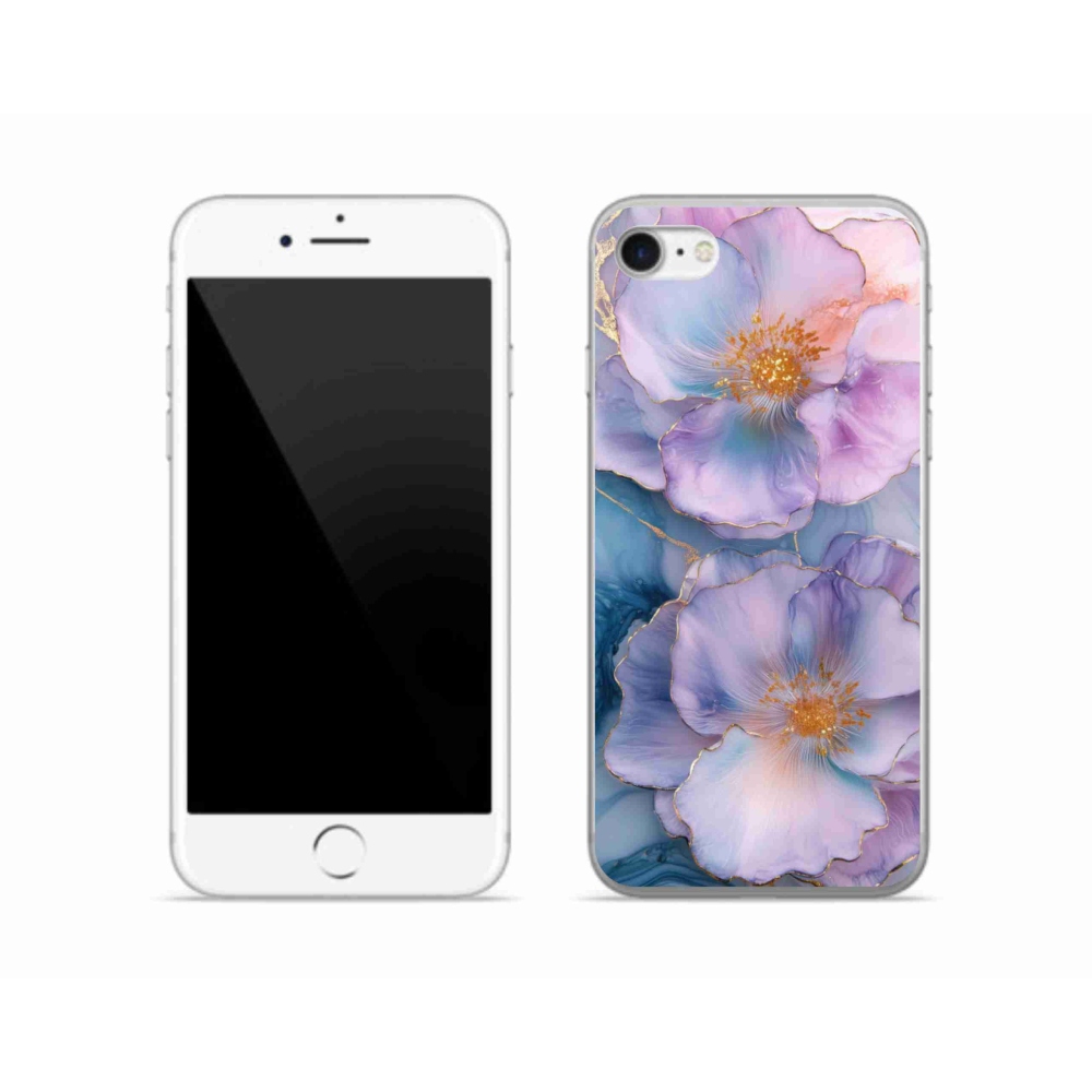 Gelový kryt mmCase na iPhone SE (2020) - abstraktní motiv 51