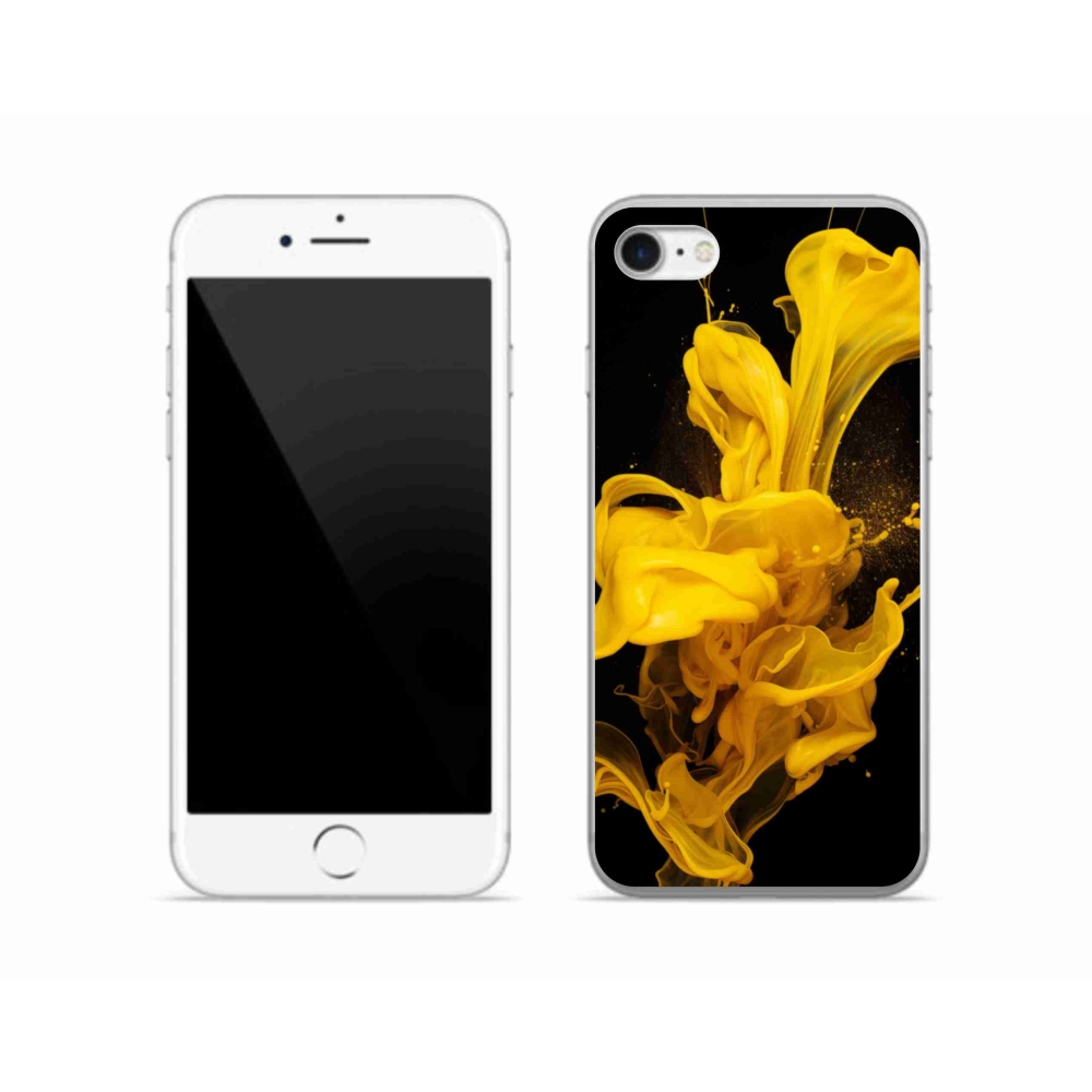 Gelový kryt mmCase na iPhone SE (2020) - abstraktní motiv 56