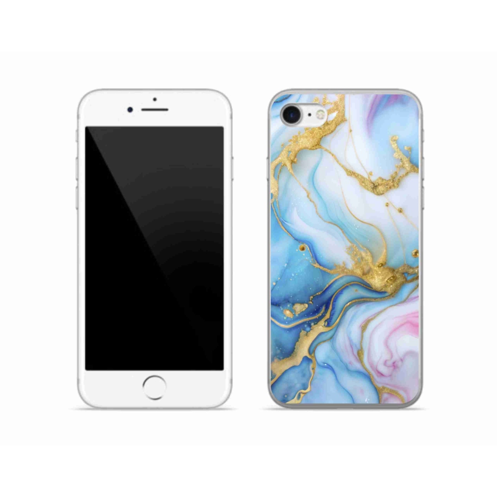 Gelový kryt mmCase na iPhone SE (2020) - abstraktní motiv 61