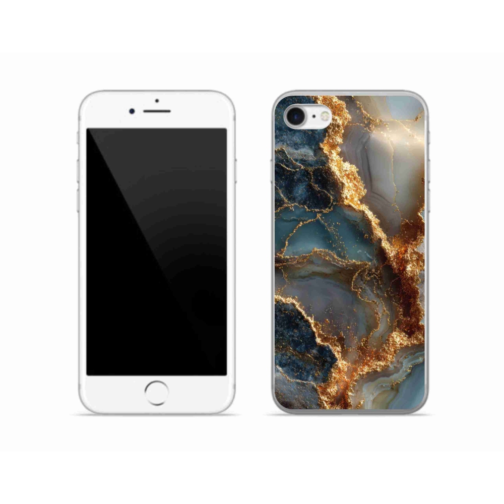 Gelový kryt mmCase na iPhone SE (2022) - abstraktní motiv 33