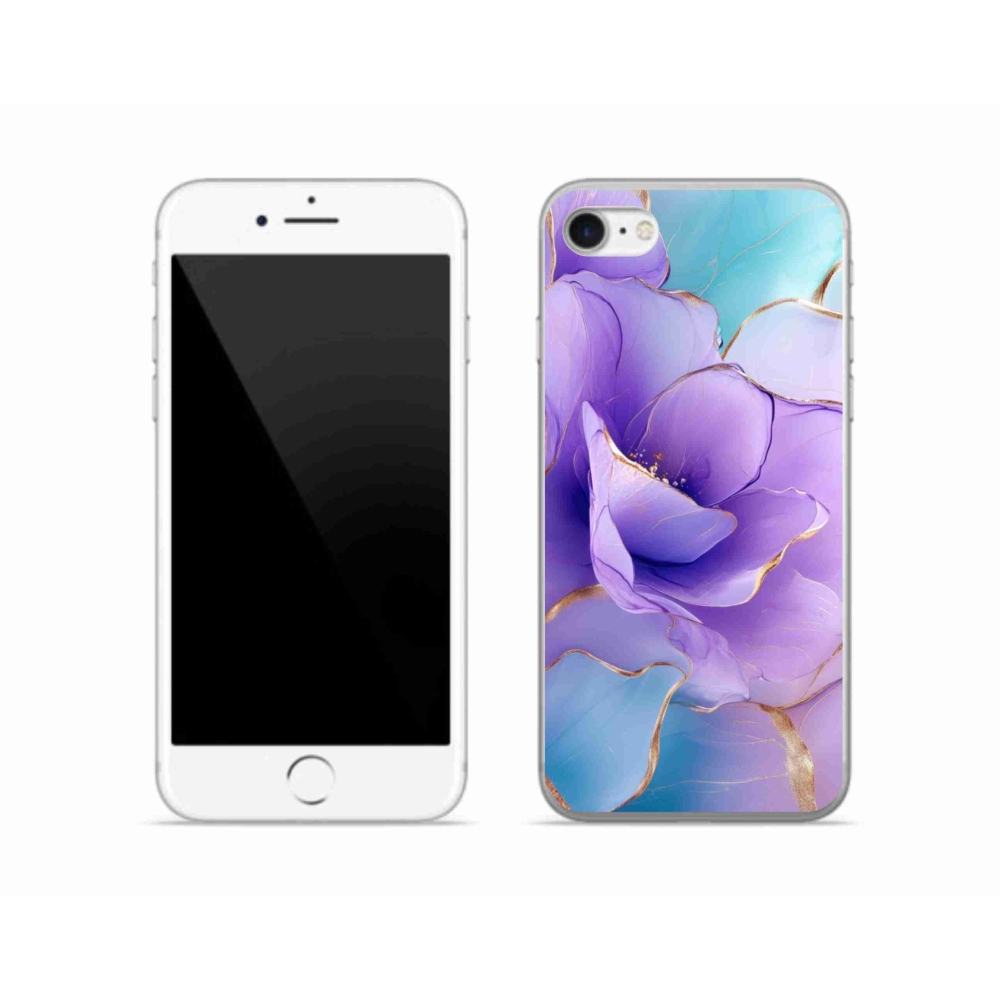 Gelový kryt mmCase na iPhone SE (2022) - abstraktní motiv 52