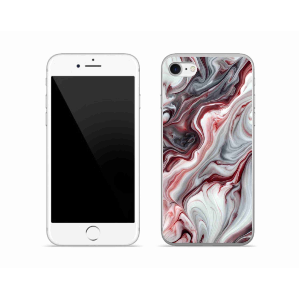 Gelový kryt mmCase na iPhone SE (2022) - abstraktní motiv 64