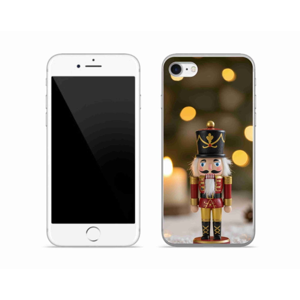 Gelový kryt mmCase na iPhone SE (2022) - louskáček