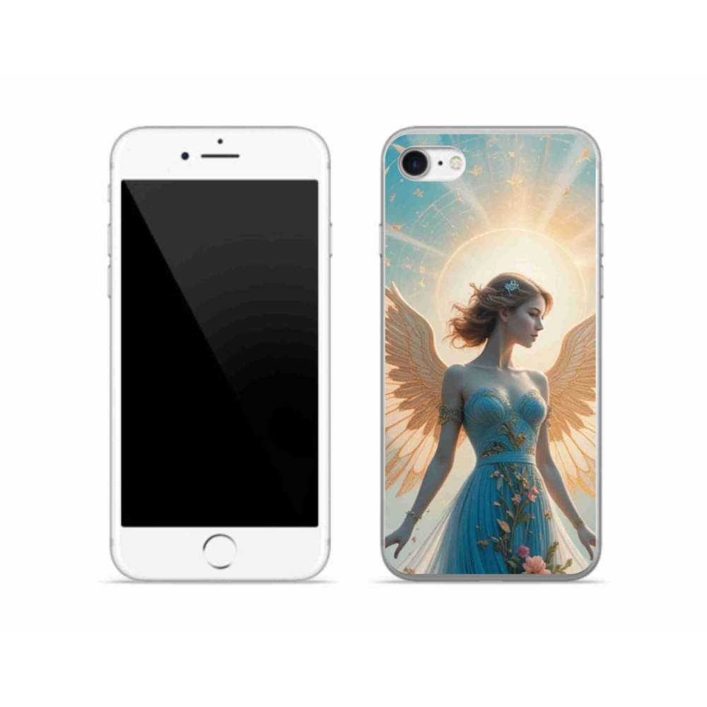 Gelový kryt mmCase na iPhone SE (2022) - náboženský motiv 4