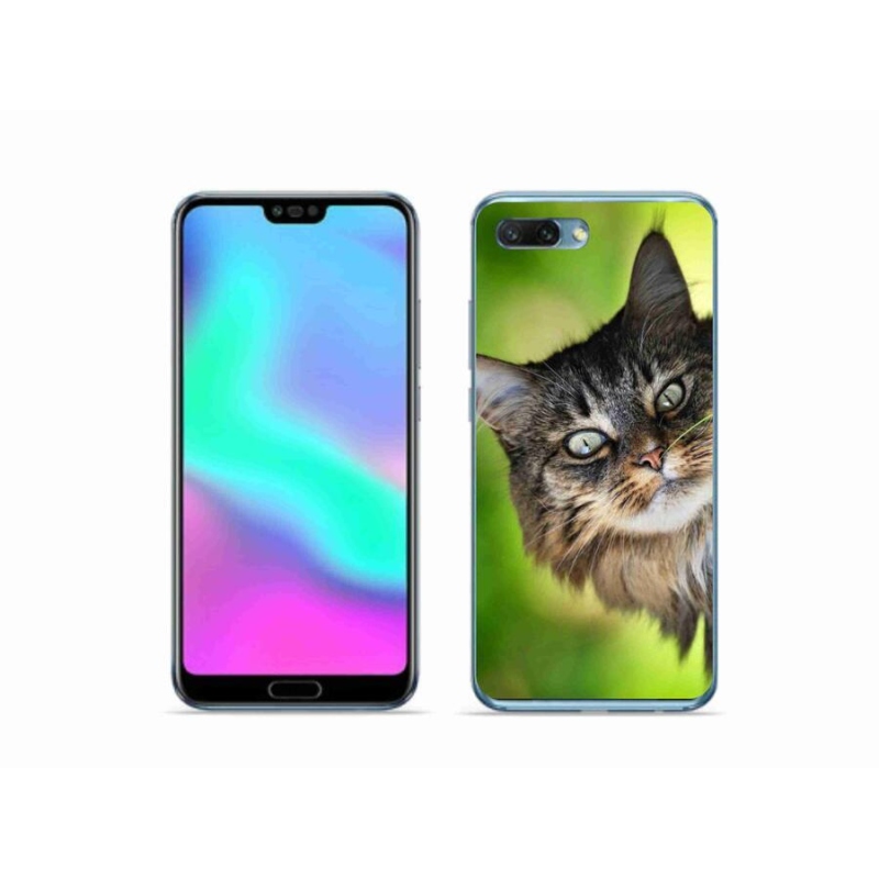 Gelový kryt mmCase na mobil Honor 10 - kočka 3