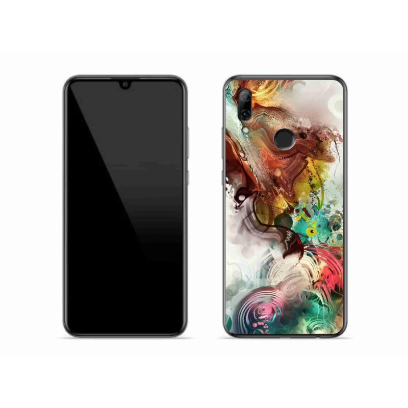 Gelový kryt mmCase na mobil Honor 10 Lite - abstrakt 1