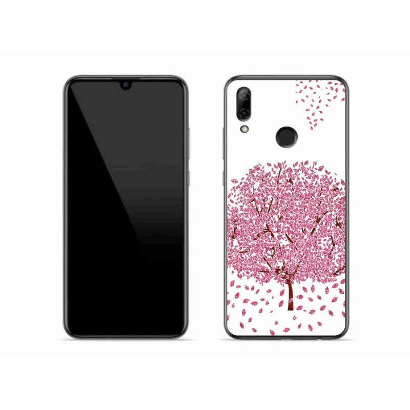 Gelový kryt mmCase na mobil Honor 10 Lite - kreslený strom s listy