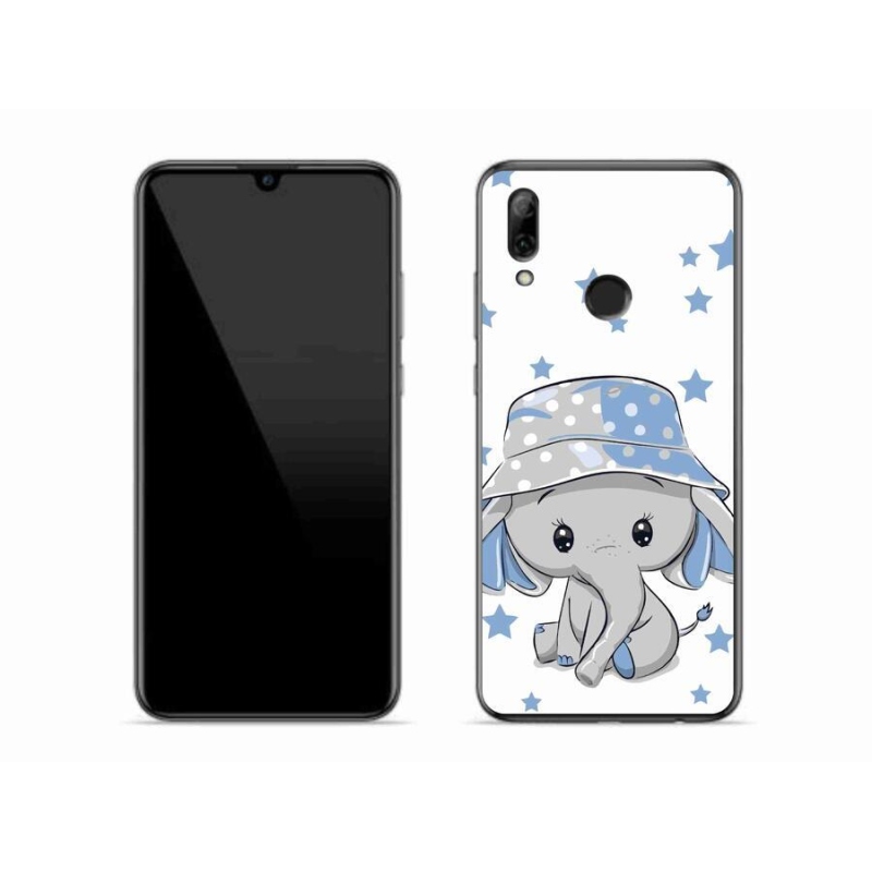 Gelový kryt mmCase na mobil Honor 10 Lite - modrý slon