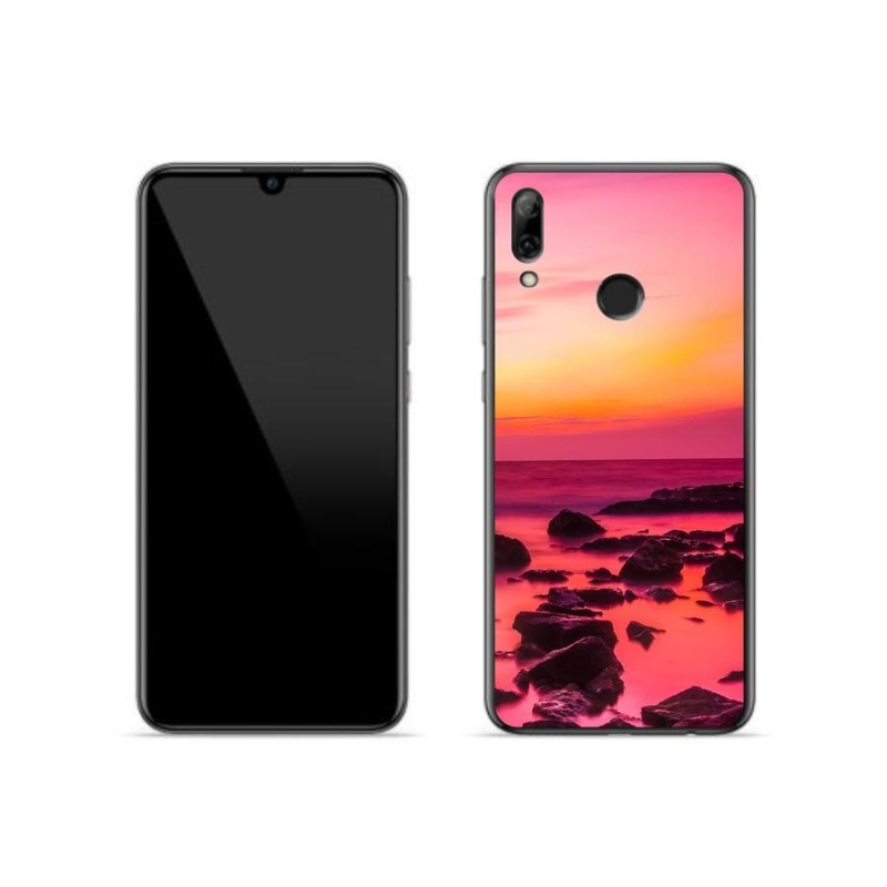 Gelový kryt mmCase na mobil Honor 10 Lite - moře a záře