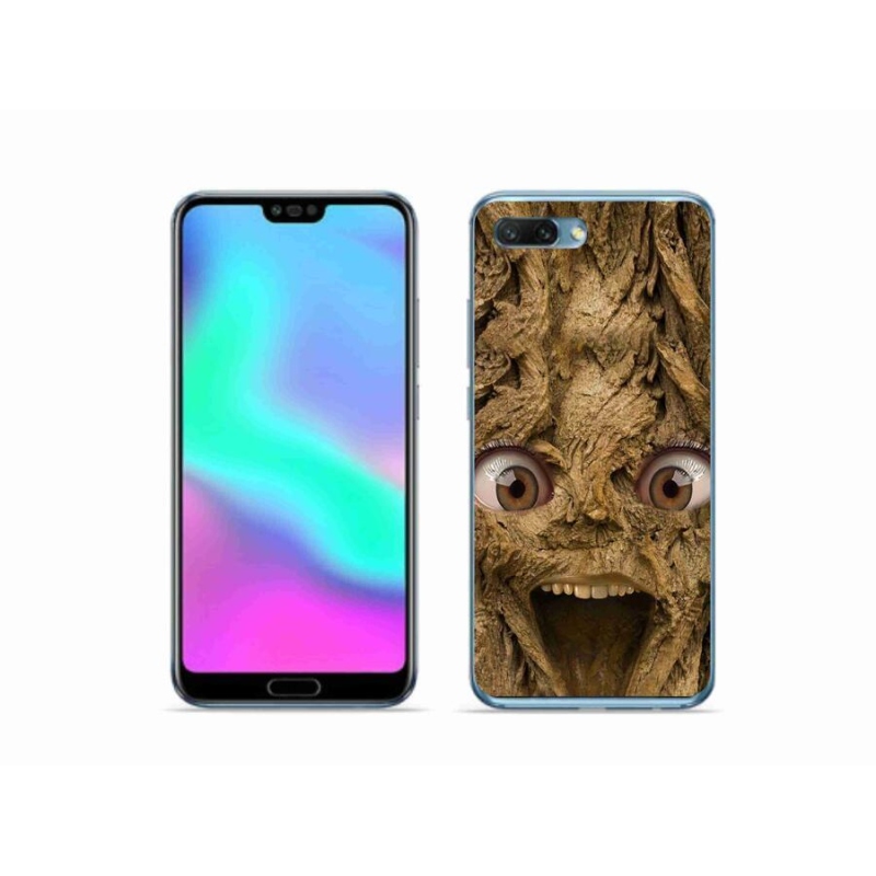 Gelový kryt mmCase na mobil Honor 10 - veselý strom s očima