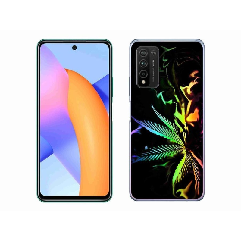 Gelový kryt mmCase na mobil Honor 10X Lite - konopí 2