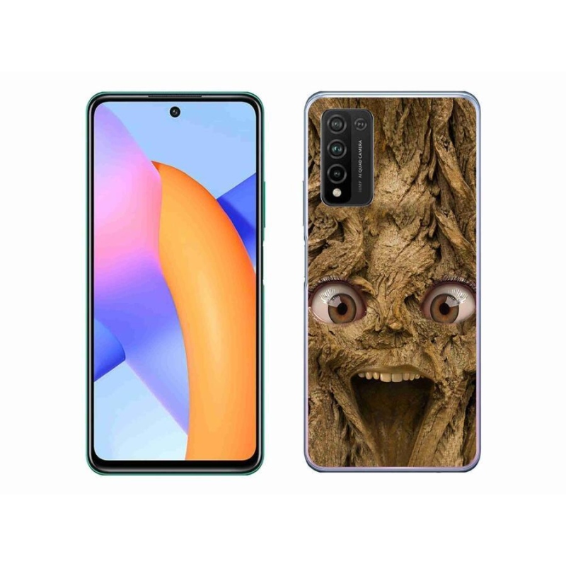 Gelový kryt mmCase na mobil Honor 10X Lite - veselý strom s očima