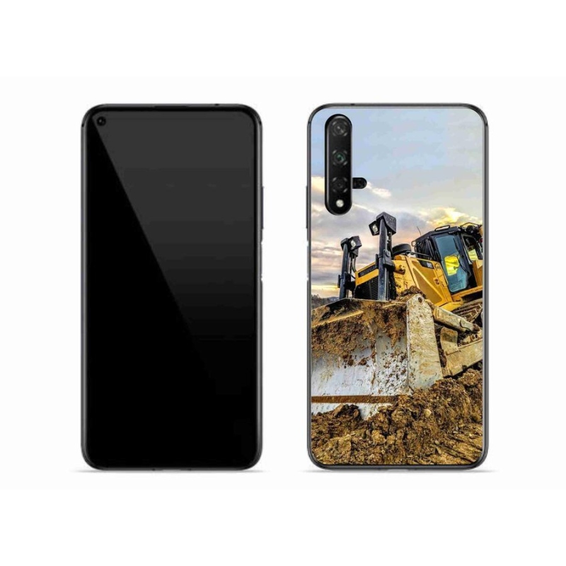 Gelový kryt mmCase na mobil Honor 20 - bagr