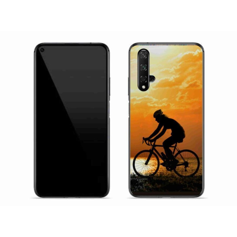 Gelový kryt mmCase na mobil Honor 20 - cyklovýlet
