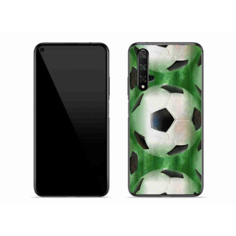 Gelový kryt mmCase na mobil Honor 20 - fotbalový míč