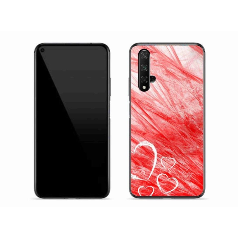 Gelový kryt mmCase na mobil Honor 20 - heart