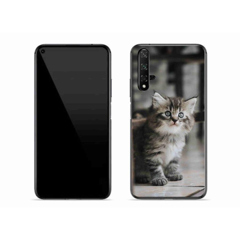 Gelový kryt mmCase na mobil Honor 20 - koťátko