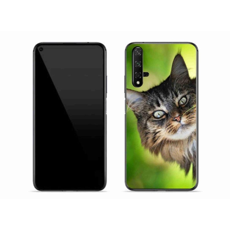 Gelový kryt mmCase na mobil Honor 20 - kočka 3