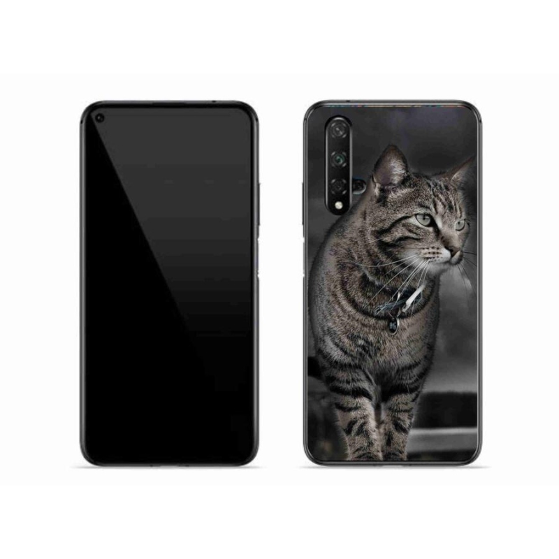 Gelový kryt mmCase na mobil Honor 20 - kočka