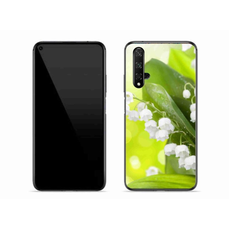 Gelový kryt mmCase na mobil Honor 20 - konvalinka