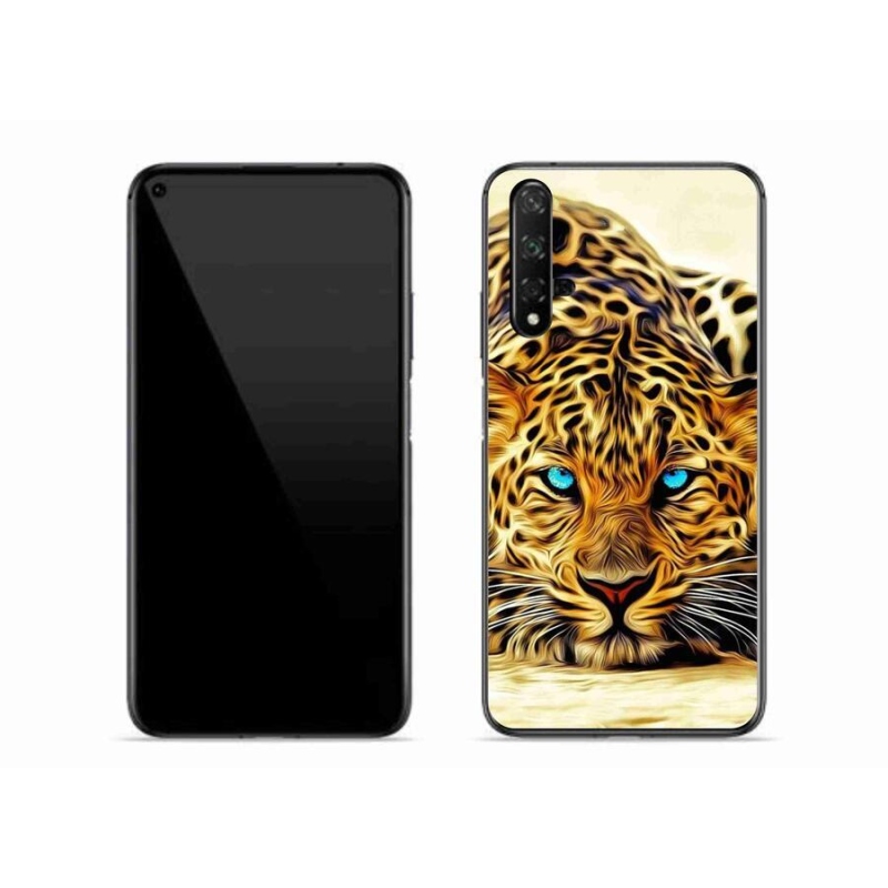 Gelový kryt mmCase na mobil Honor 20 - kreslený tygr