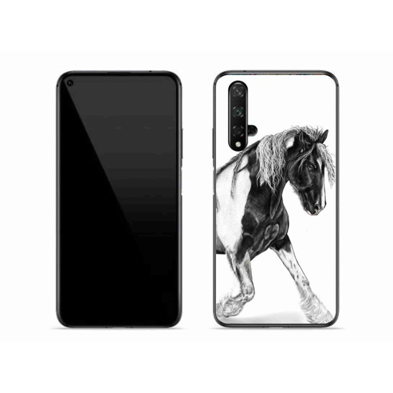 Gelový kryt mmCase na mobil Honor 20 - kůň