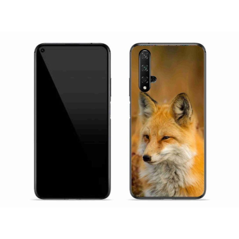 Gelový kryt mmCase na mobil Honor 20 - liška