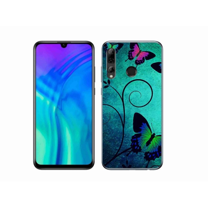 Gelový kryt mmCase na mobil Honor 20 Lite - barevní motýli