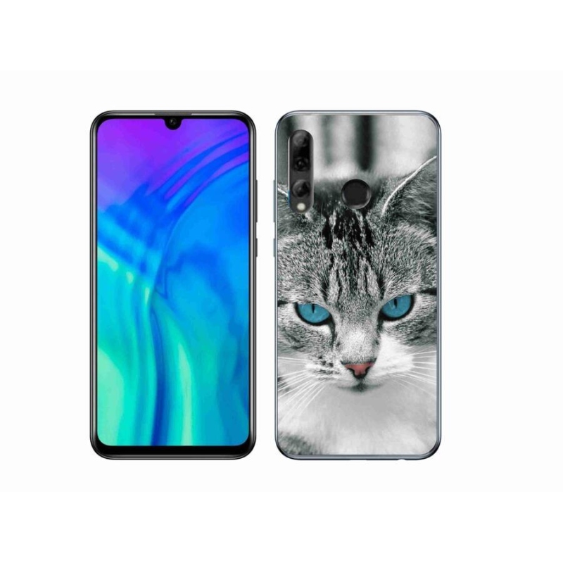 Gelový kryt mmCase na mobil Honor 20 Lite - kočičí pohled 1