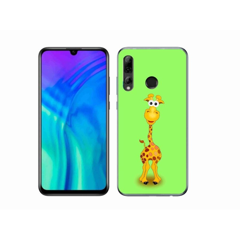 Gelový kryt mmCase na mobil Honor 20 Lite - kreslená žirafa