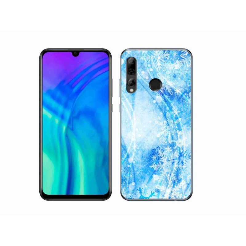 Gelový kryt mmCase na mobil Honor 20 Lite - sněhové vločky