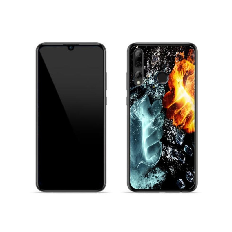 Gelový kryt mmCase na mobil Honor 20 Lite - voda a oheň