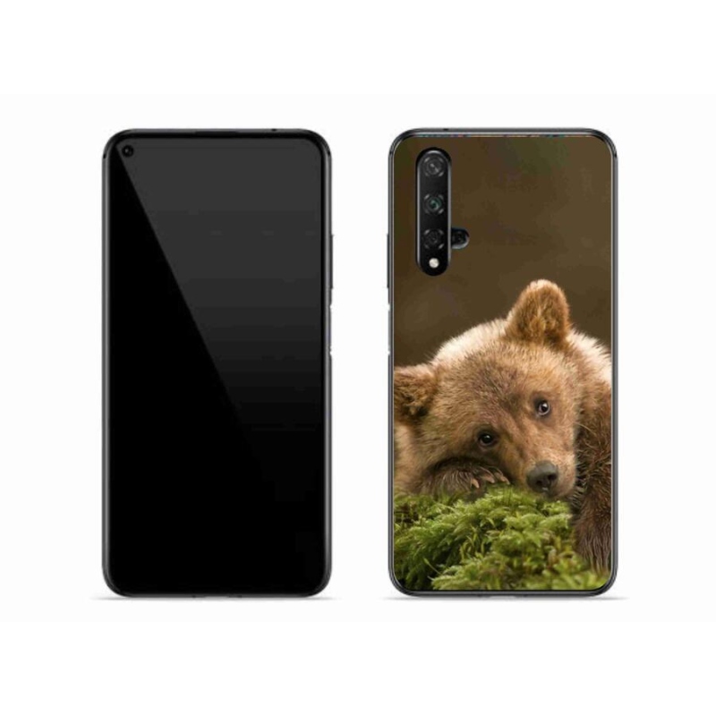 Gelový kryt mmCase na mobil Honor 20 - medvěd