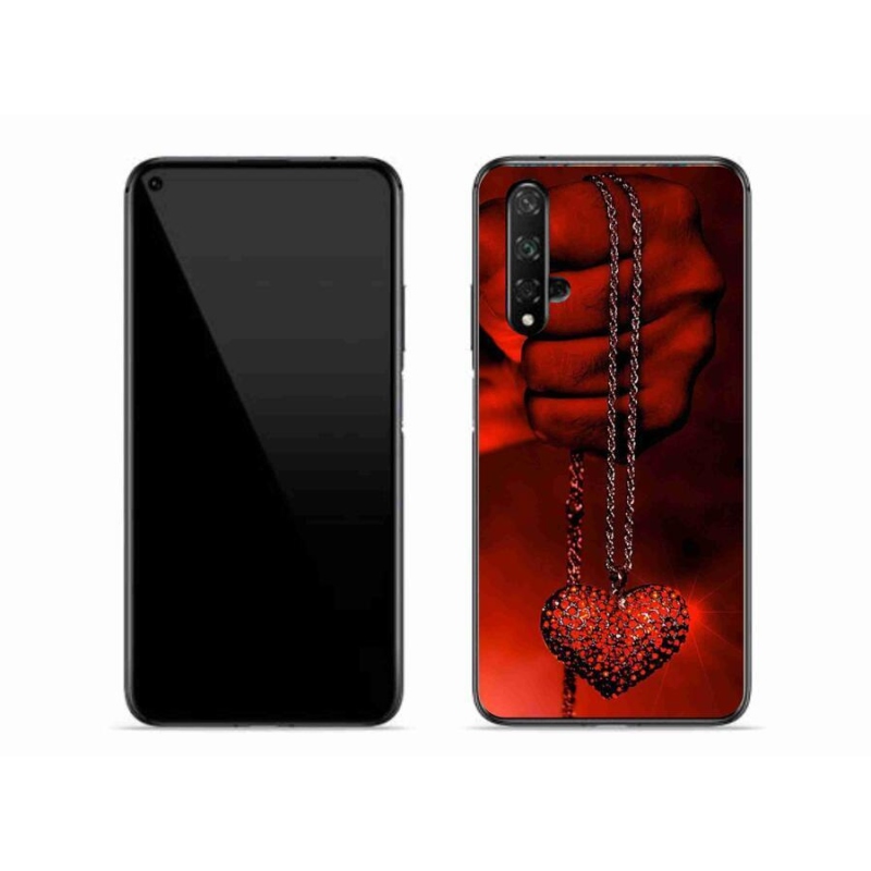 Gelový kryt mmCase na mobil Honor 20 - náhrdelník