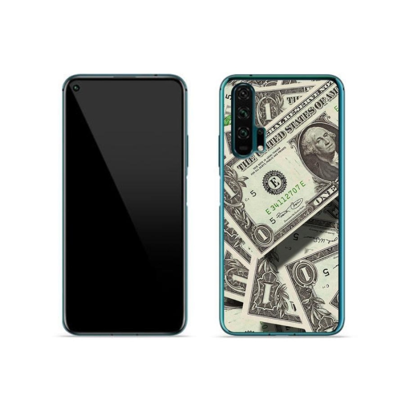 Gelový kryt mmCase na mobil Honor 20 Pro - americký dolar