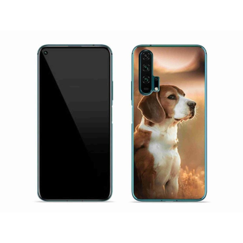 Gelový kryt mmCase na mobil Honor 20 Pro - bígl